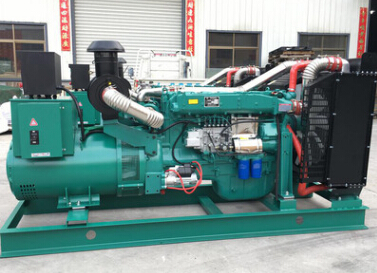 黄山二手 上柴300kw大型柴油发电机组